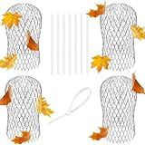 Zorplex 4 Piezas Protector de Hojas para canalones, Filtros Canalones en...