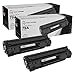 LD Compatible Toner Cartridge Replacements for HP 79A (Black, 2-Pack)