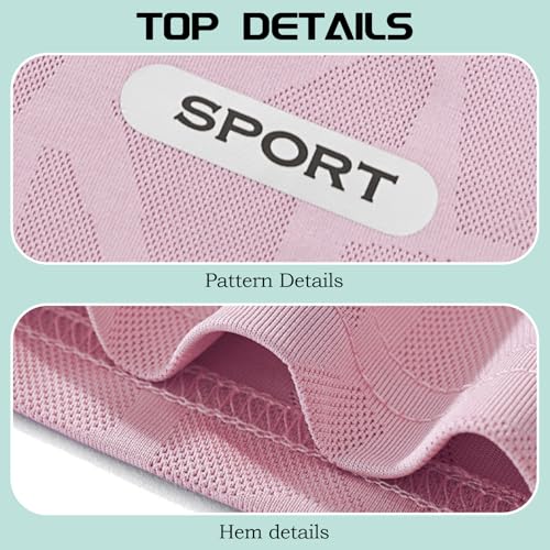 Amur Leopard Jogginganzug Kinder Mädchen Trainingsanzug Jungen 2tlg Kurzarm T-Shirt & Shorts Atmungsaktive Sommer Outfit für Outdoor Sport Laufen, Rosa + Dunkelblau, 110-116 (Etikettengröße: 5Y/110)