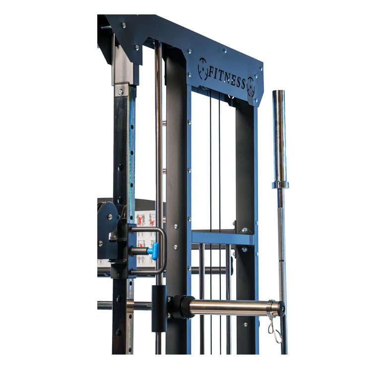 Multistazione Smith ION Fitness IF1100 - Torre di piastre da 200 kg - Design più compatto e la massima sicurezza nell'allenamento