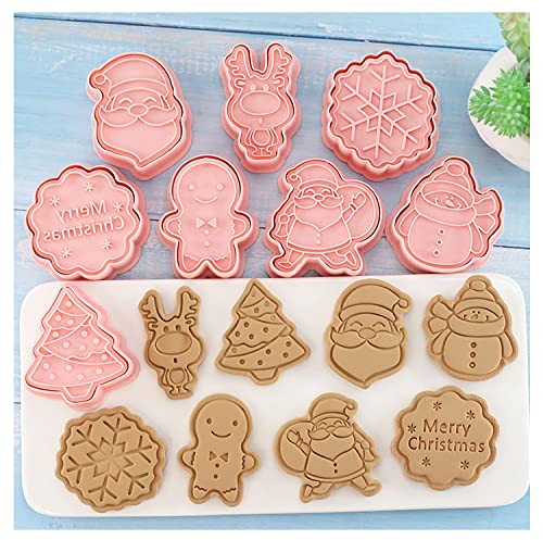 SET DI 20 Formine Biscotti Natale, Stampi Biscotti Natale In