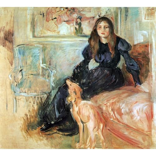 Toile Julie Manet Morisot 76,2x101,6 cm pour habiller un mur blanc vide