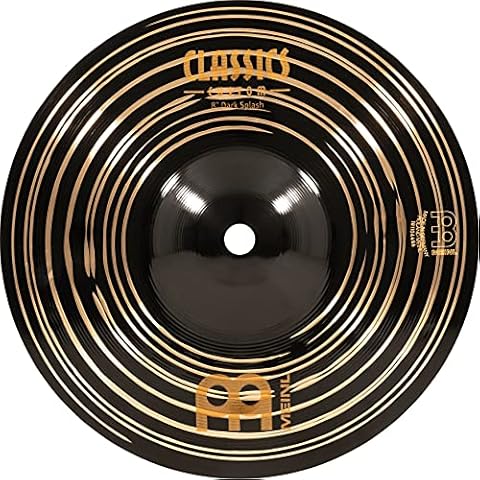 Meinl Cymbals Classics Custom Dark 8" Splash Cymbal for Drum Set — Made in Germany — B12 Bronze, 2-Year Warranty (CC8DAS) Cover