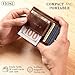 Viosi Money Clip Slim Leather Wallet For Men Front Pocket Rfid Blocking Card Holder With Rare Earth Magnets