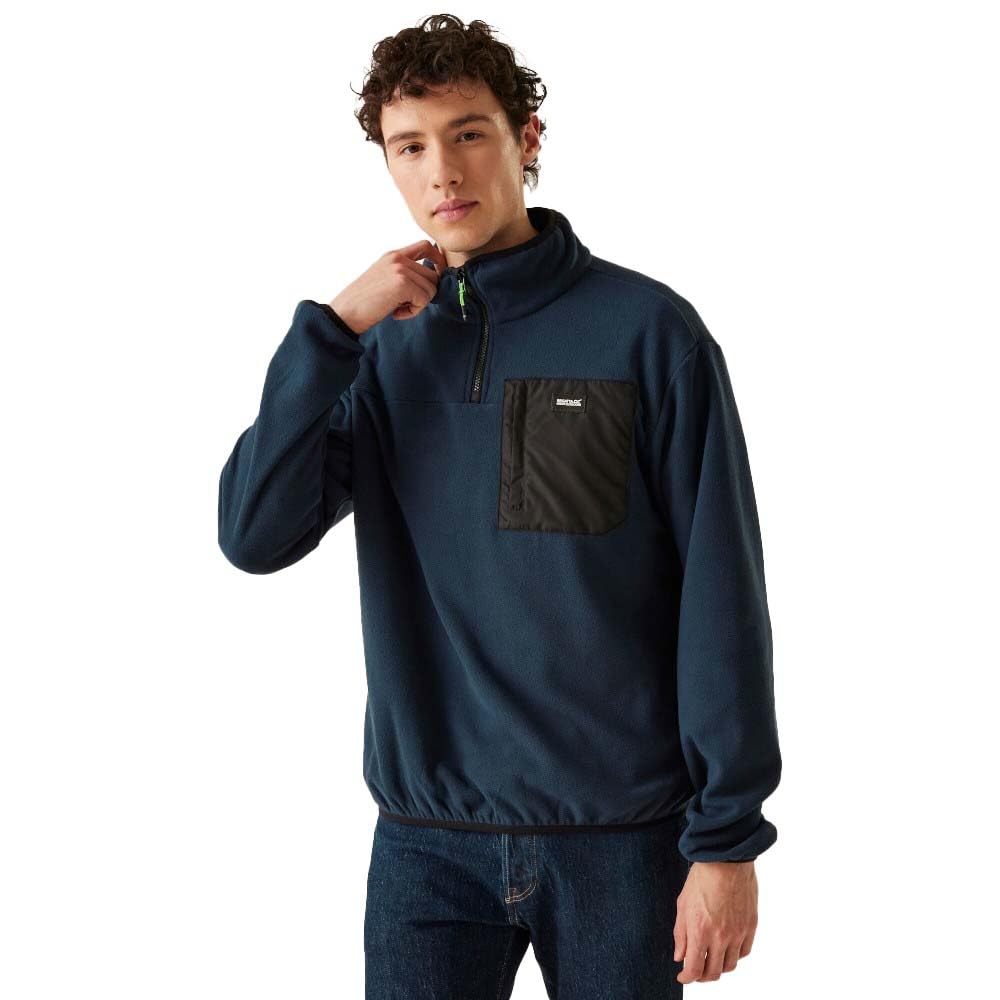 Regatta Mens Frankie Half Zip Fleece Navy