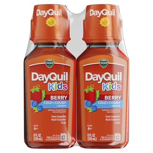 Vicks Kids DayQuil Berry Cold and Cough Medicine co-pack