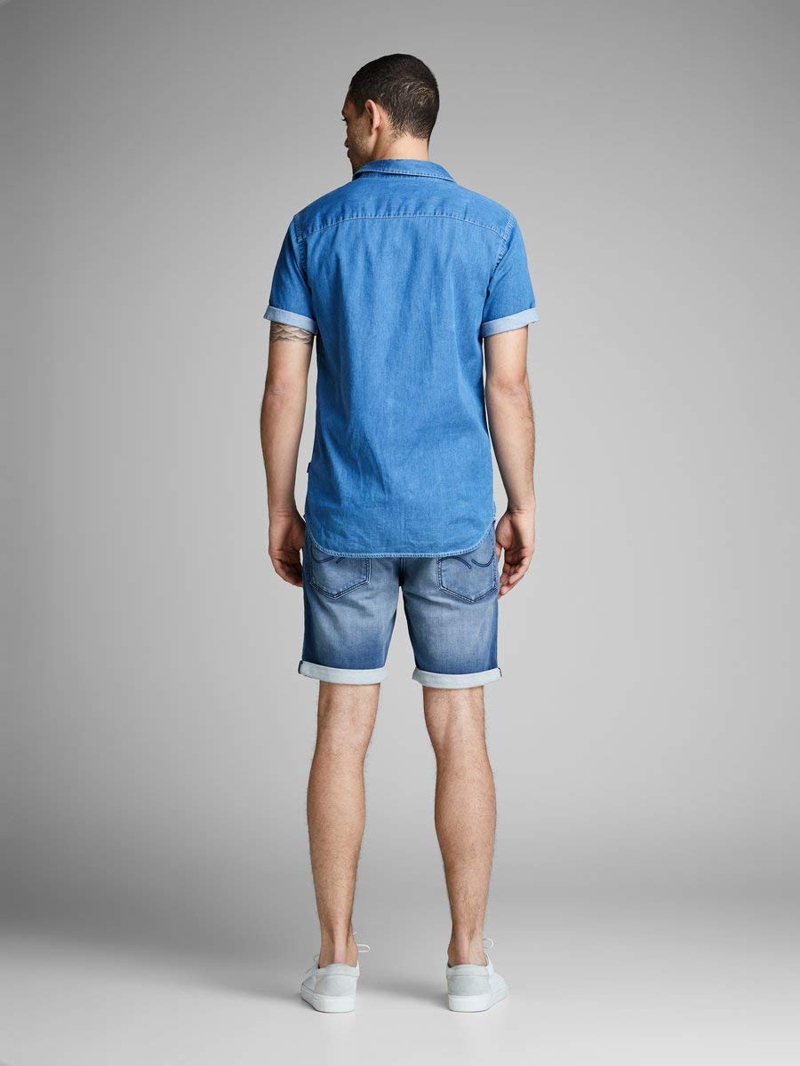 Jack & Jones Herren Jeans-Shorts Jjirick Jjorg Shorts Jj 657 50sps STS