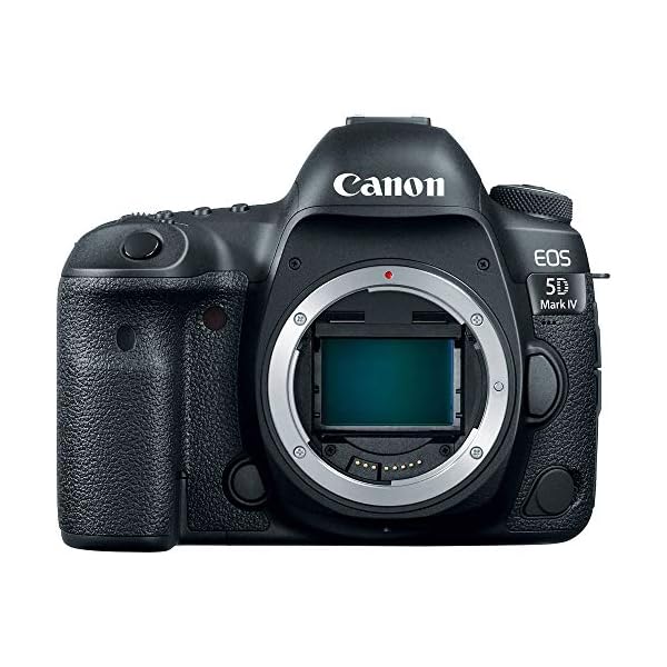 Canon EOS 5D Mark IV Digital SLR Camera (Body Only), Full-Frame DSLR Camera, 30.4 Megapixel CMOS Sensor, 4K Video, Content Creator Camera, EF Mount, Black