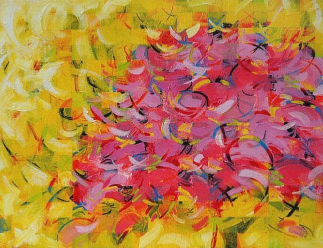 絵画 インテリア絵　額付 (白) 油絵　F4-080711　風景（春 満開の桜） Amazon.co.jp: 絵画 絵 額付 (白) 油絵 F4-080711 風景（春 満開