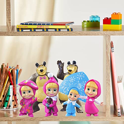 Mini Figure 6 PCS, Cake Topper, Torta