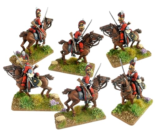 Set de caballería británica Wargames Delivered 28mm miniatura 4