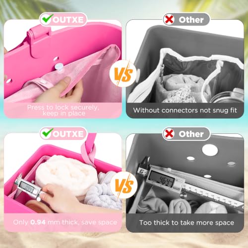 OUTXE Beach Bag Organizer Insert Divider for XL Bogg Bags Beach Tote by OUTXE - Used condition - Image 3