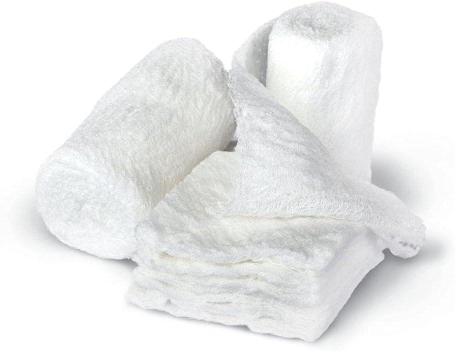 Medline Bulkee II Gauze Bandages, Non-Sterile, 4.5" x 4.1 yd, 5 Count