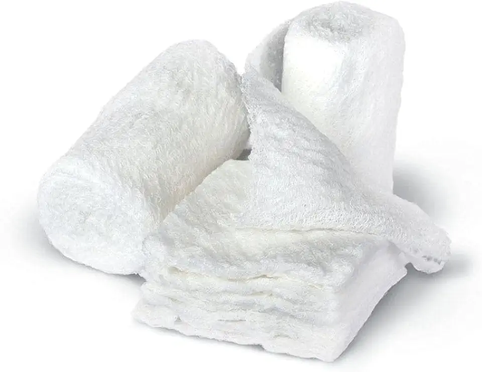 Medline Bulkee II Gauze Bandages, Non-Sterile, 4.5" x 4.1 yd, 5 Count