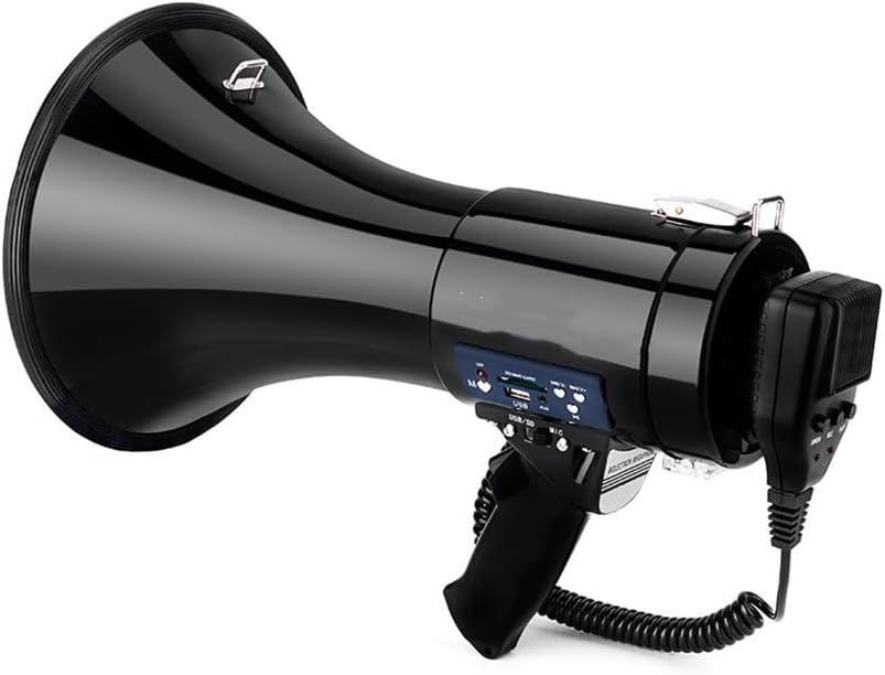 Outdoor Handheld Loudspeaker Horn Stall High Power Can Record The Amplification of Treble (As Show Fits All)