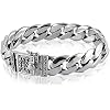 VY JEWELRY HIGH Class - Solid 925 Sterling Silver Bracelet for Men - Sizes 6 to 11