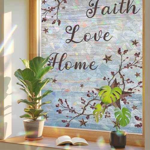 Vinilo decorativo para ventana Velvessentia 18x79 in miniatura 1