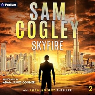 Skyfire Audiolibro Por Sam Cogley arte de portada