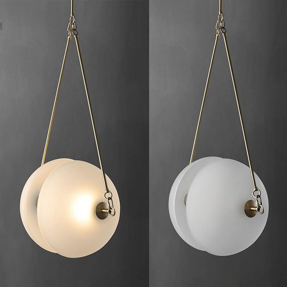 Design minimalista Art Lampada a sospensione Luce di lusso Post-lampadario LED Apparecchi di illuminazione per interni Lampade a sospensione in vetro Soggiorno Camera da letto Lampade da comodino
