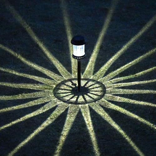 Luces solares para exterior tipo baliza LED para delimitar caminos y macizos 2