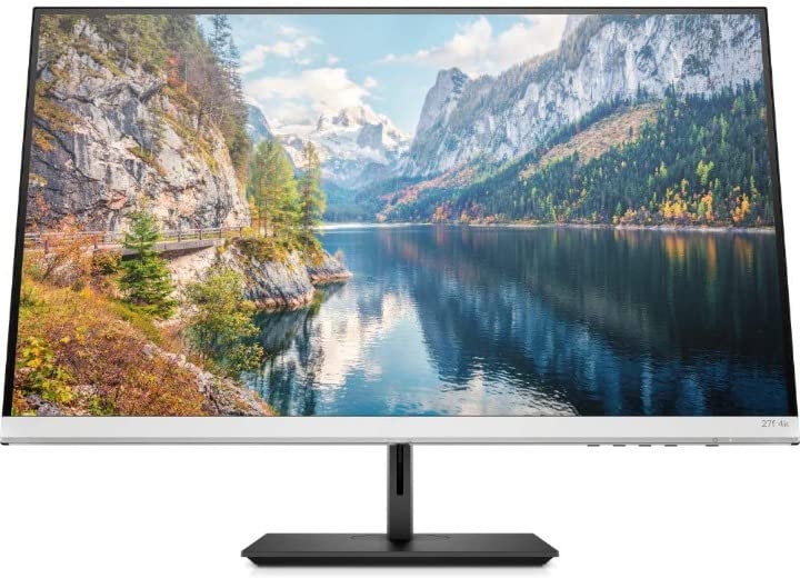 H P 27-inch Premium 4K Monitor 27” 4K UHD (3840 x 2160) 60Hz Refresh Rate IPS Panel 5ms GTG 16:9 300
