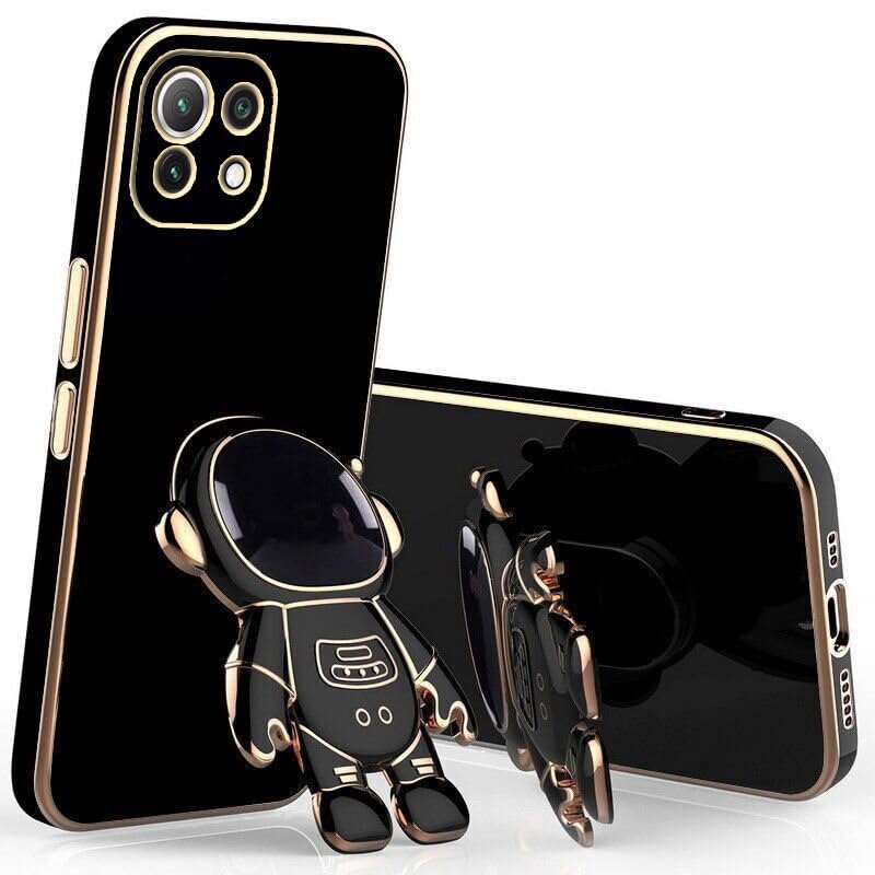 Apurb store for Xiaomi Mi 11 Lite Ne 5G / Mi 11 Lite Case Cute 3D Astronaut Stand Design Camera Protection Shockproof Soft Back Cover (for Xiaomi Mi 11 Lite Ne 5G / Mi 11 Lite, Black) (B0D92CKSY1) Amazon Price History, Amazon Price Tracker