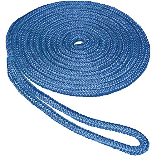 SeaSense 5/8' X 30' DB Dock LINE Nylon Blue SeaSense Double Braid Nylon Dock Line 5/8