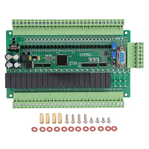 Controlador lógico programable, Controlador lógico programable PLC Placa de control industrial con 4AD 2DA para Mitsubishi FX2N