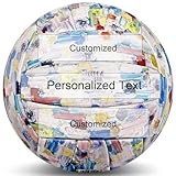 ZXHKZDX Personalisierbar Offizielle Größe 5 Malerei Volleyball, Outdoor-Volleybälle...