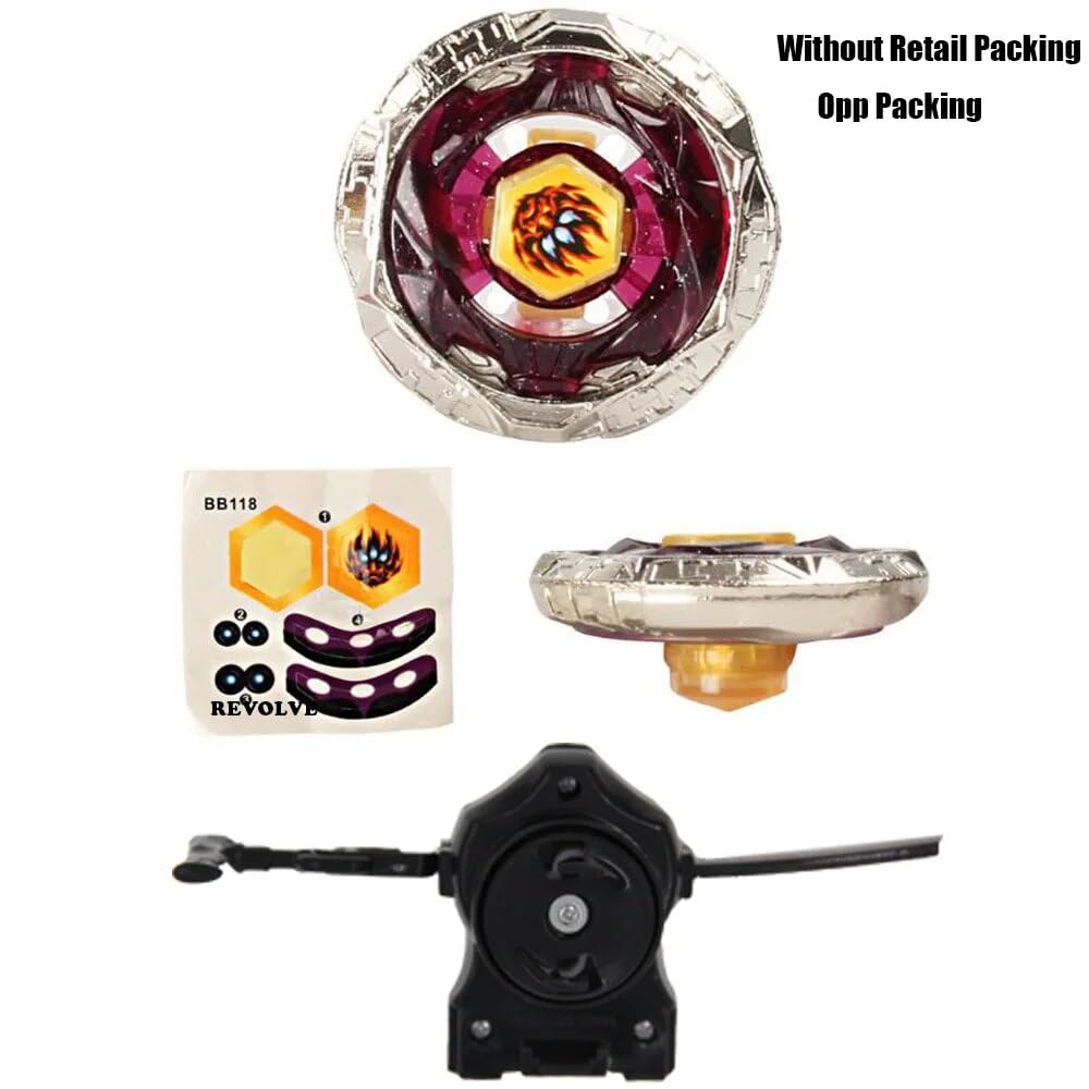 Buy Battlekid BB 118 Phantom Orion B:D Metal Master Bey Set with
