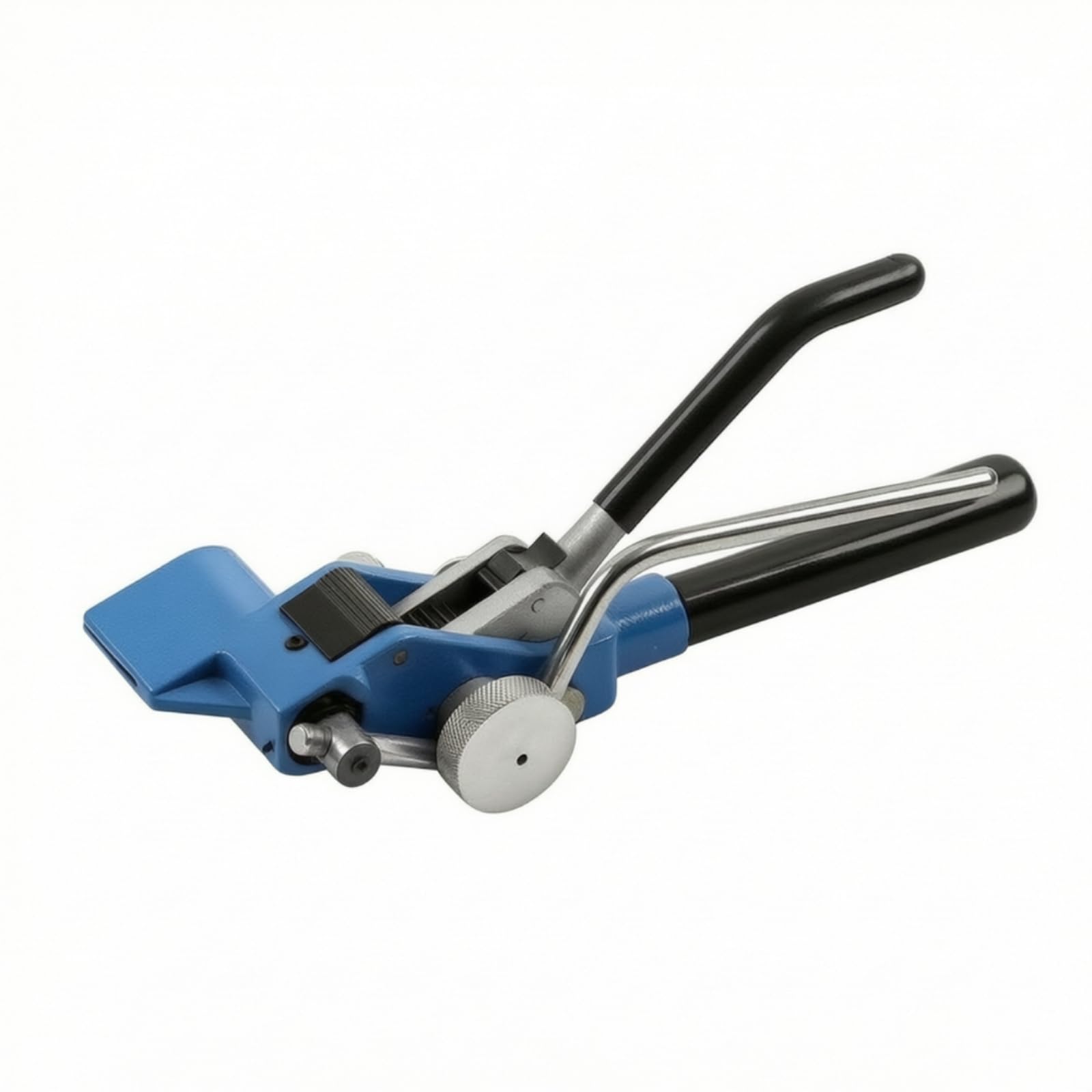 Tendireggia con Taglierina in Acciaio Inossidabile Tendireggia Manuale Robusto Tenditore a Cricchetto per Insttori, Imbggio, Officina, Utensile A Ingranaggi