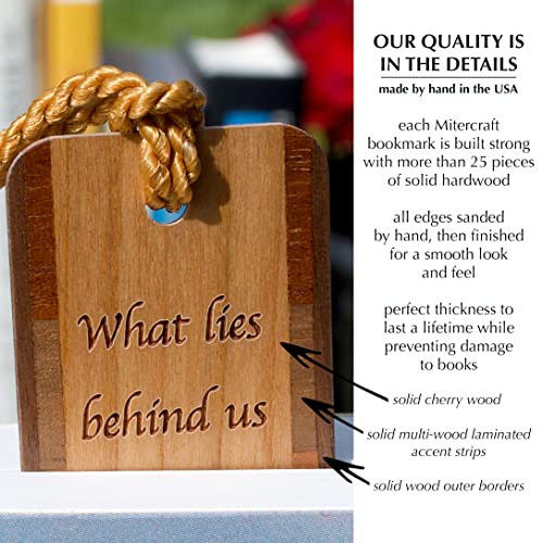 Ralph Waldo Emerson Quote, Engraved Wooden Bookmark - Also Available With Personalization - Made In Usa #TOP1
