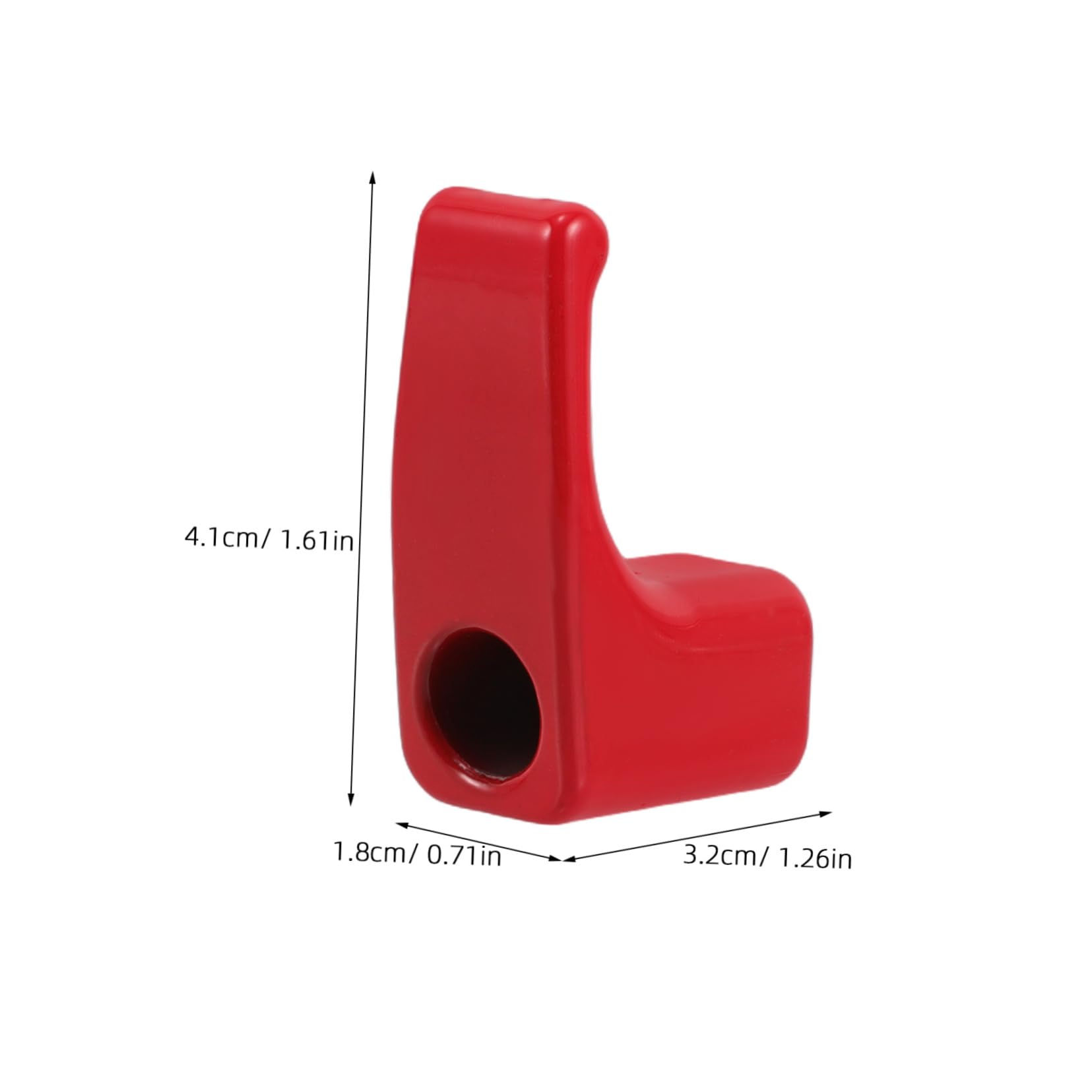 STOBAZA Stroller Hooks Multifunctional Hooks with Wrench and Screw for Baby Carrier Bike Bicycle Car Headrest Red