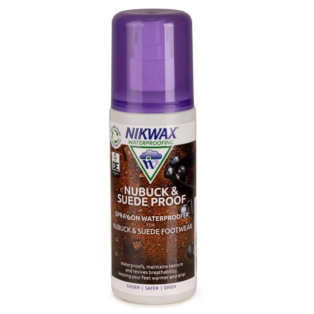 Nikwax NUBUCK & SUEDE SPRAY-ON WATERPROOFER Hydroizolacja w sprayu do butów z nubuku i zamszu, 125 ml (neutralny)