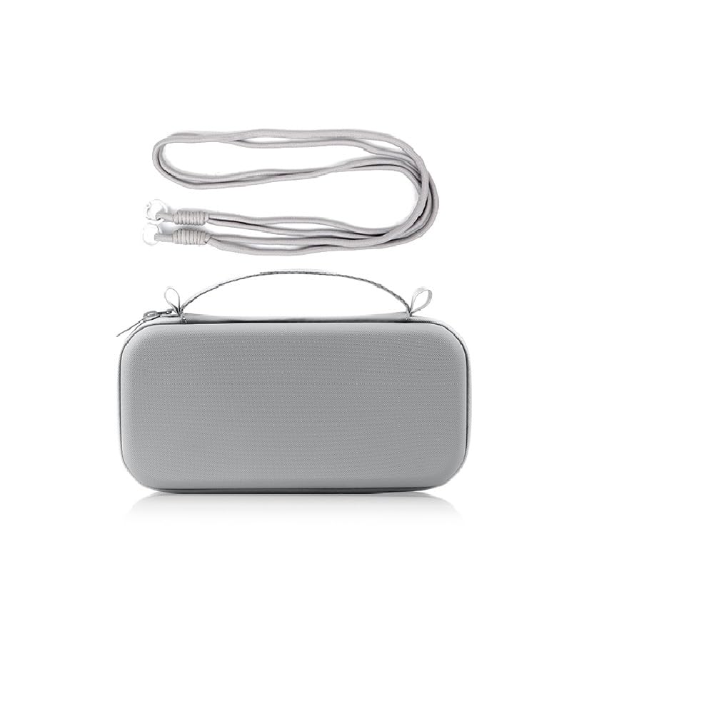 Generico Borsa porta fotocamera antipolvere per Insta360 X6, custodia rigida protettiva impermeabile con tracolla(Grigio)