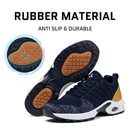 Image of Mishansha Womens Sneakers Air Cushion Running Tennis Shoes Women Lightweight Arch Support Walking Shoes