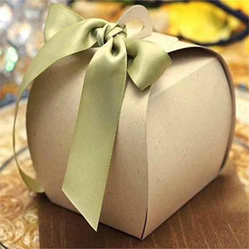 Balsa Circle 25 Gold Cupcake Purse Wedding Favors Boxes for Wedding Party Birthday Candy Gifts Decorations Supplies Wholesale