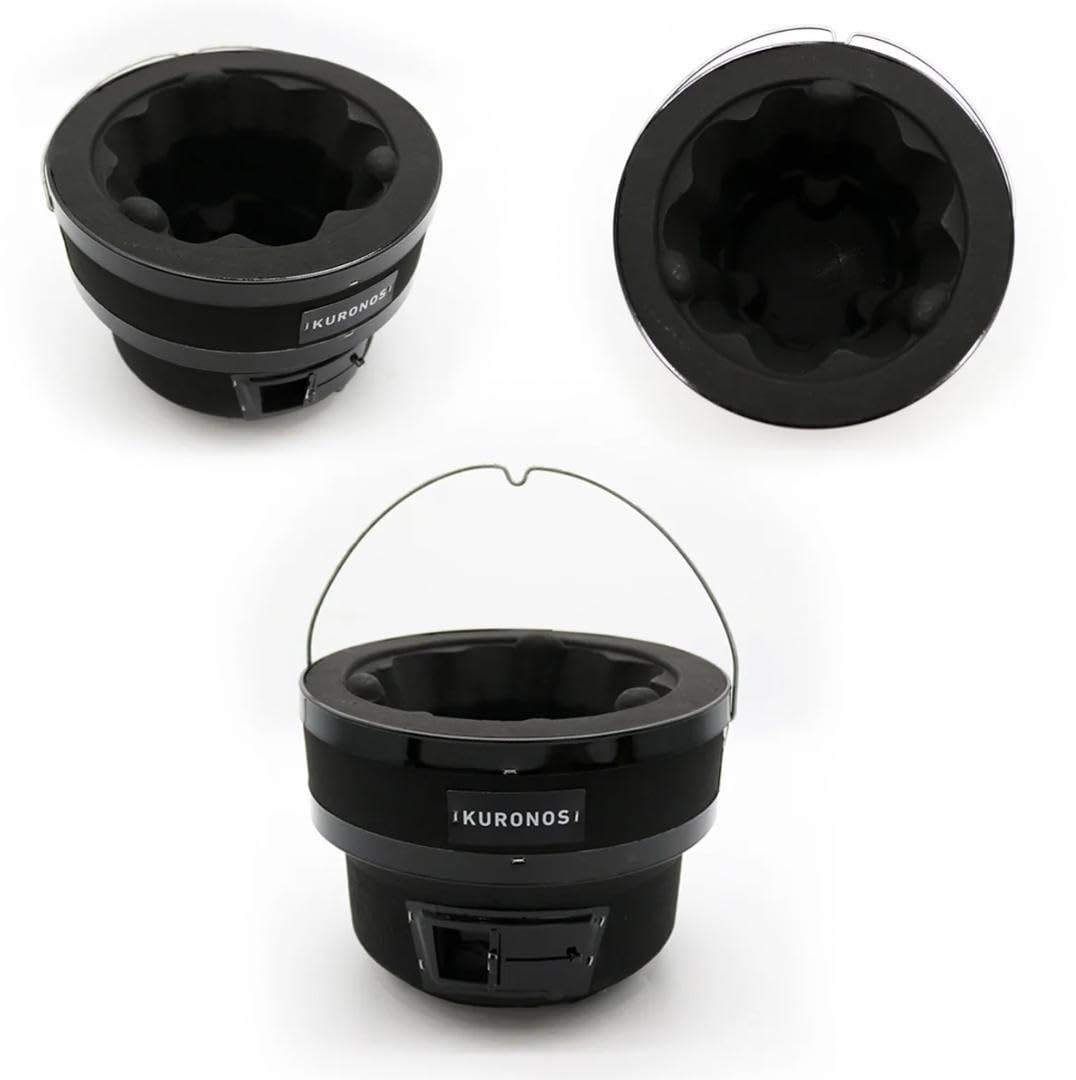 Amazon.co.jp: KURONOS クロノス 七輪 黒七輪 7号 卓上サイズ 