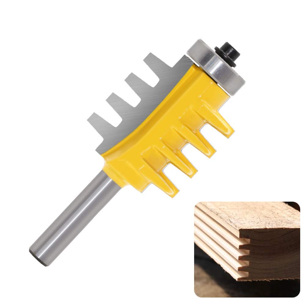 Broca para juntas de dedos con vástago de 8 mm, reversible para juntas de dedo, para carpintería