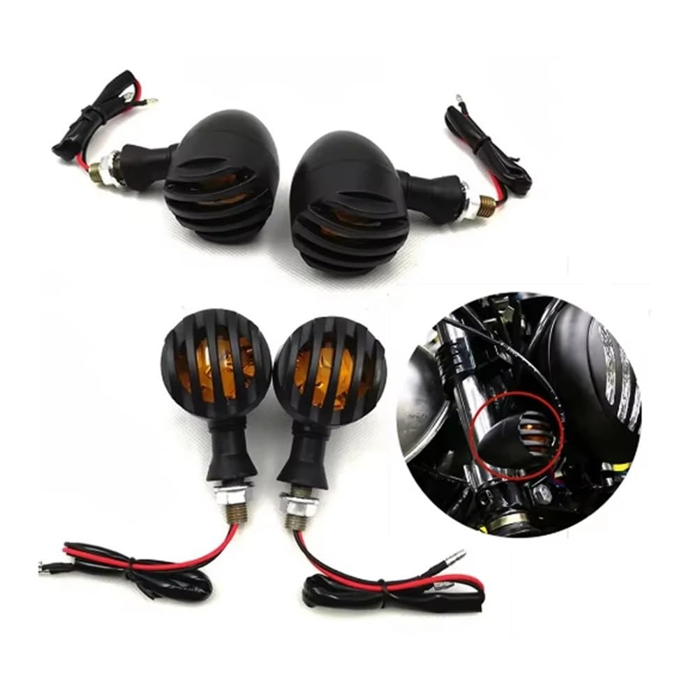 intermitentes led Para Motocicleta DRL Led NEGRO, Luz De Freno
