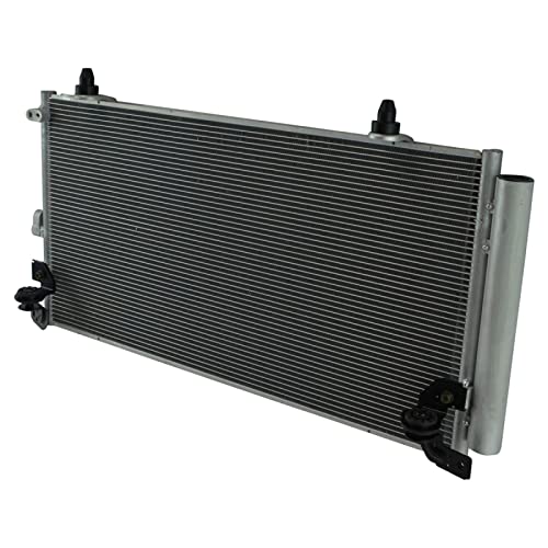 Image of TRQ A /C Condenser and Receiver Drier Assembly Compatible with 2005-2009 Subaru Legacy 2005-2009 Outback