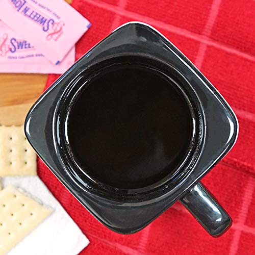Taza cerámica con diseño cámara 9oz negro miniatura 5