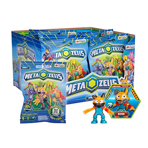 METAZELLS Imc toys Pack 24 Figurines S1 | Poupées Surprise à Collectionner avec Cartes à Jouer aux Personnages et Brochures +3 Ans