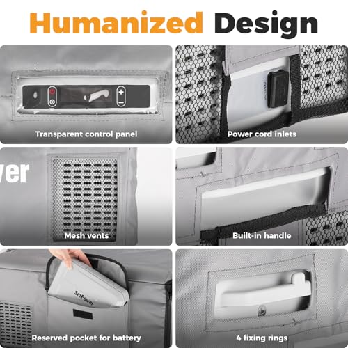 Image of Setpower Insulated Protective Cover for RF20 Portable Refrigerator Freezer, suitable for RF20 Only