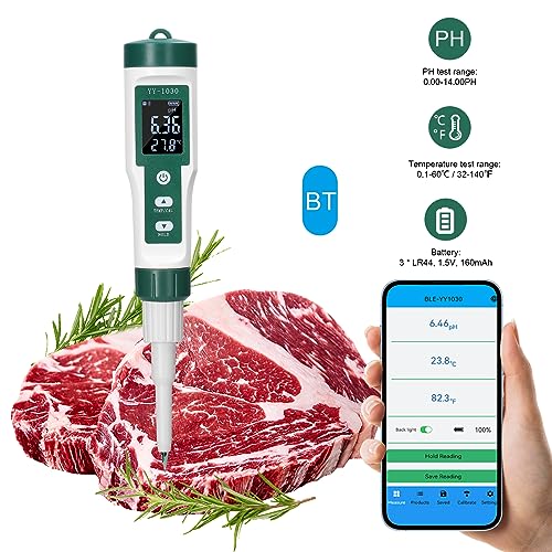 PH-mètre numérique YY-1030 pour aliments, pâte et fromage