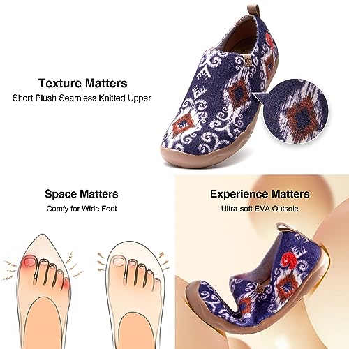 Image of UIN Women's Art Travel Shoes Slip On Casual Cozy Loafers Lightweight Comfort Fashion Sneaker Toledo Ⅰ
