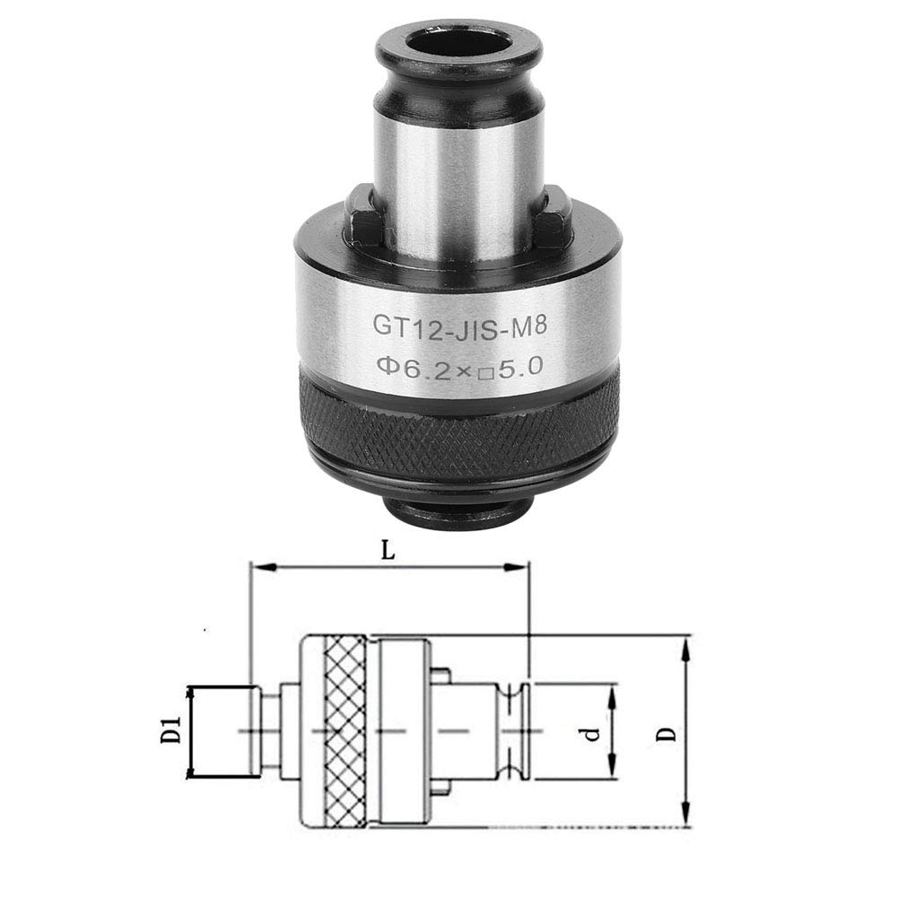 Tapping Chuck M8 Electric Pneumatic Drill Adapter Precision JIS Tap Holder For CNC Machine Tools - Image 4
