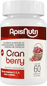 Apisnutri Cranberry 60 Caps De 500Mg