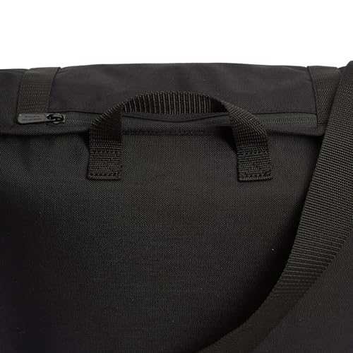 Manhattan Portage Flushing Messenger Bag Black With Adjustable Shoulder Strap Water Resistant Zippered Main Compartment 1000D Cordura For Work College Travel4