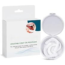 Adjustable Snap-On Teeth Prostheses with Compact Storage Case